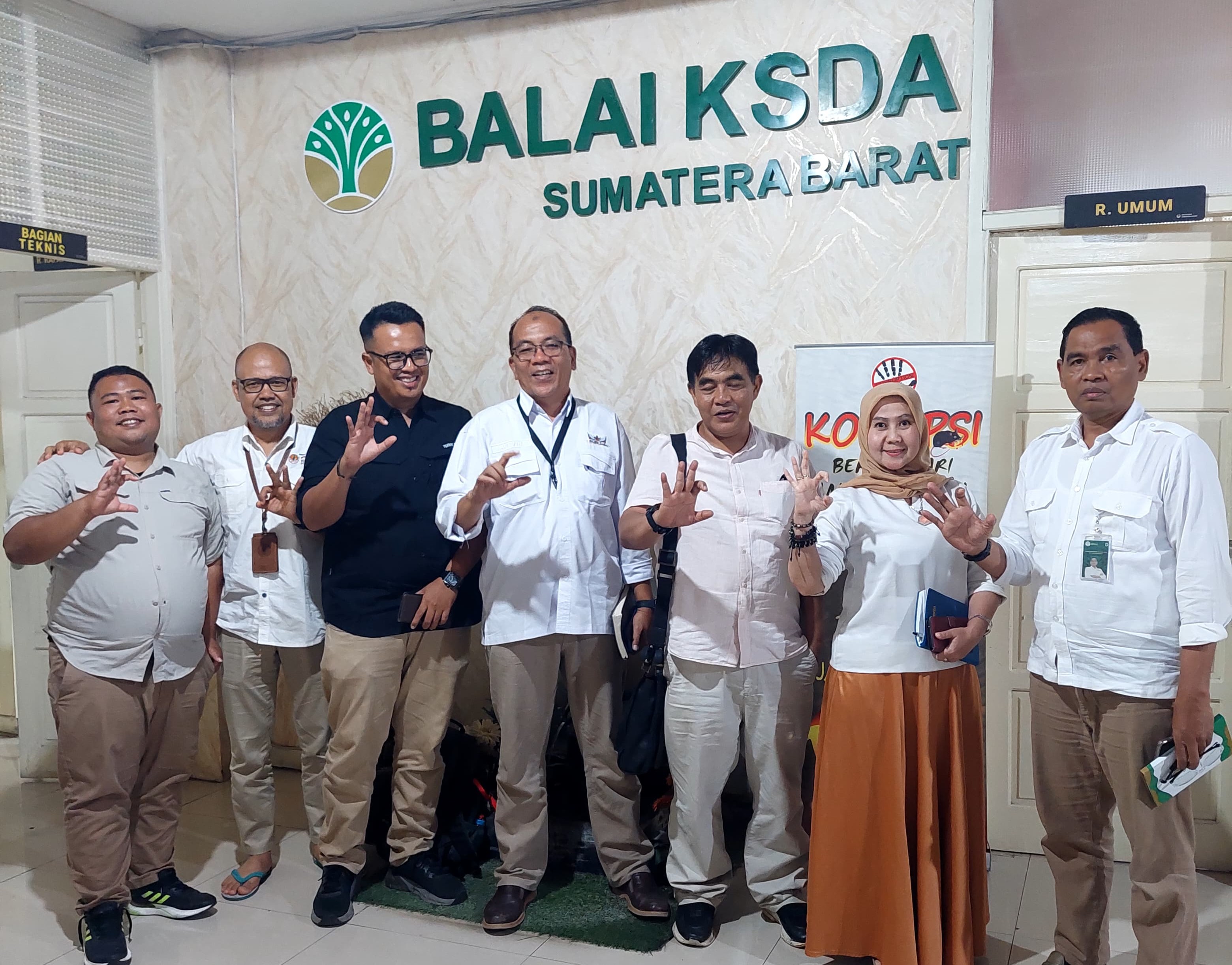 BP Geopark Ngarai Sianok Maninjau dan BKSDA Sumbar Bahas Penguatan Konservasi Kawasan Geopark